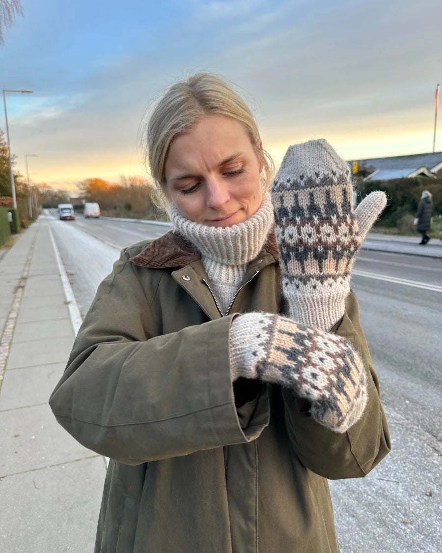 PetiteKnit Celeste Mittens- Schema