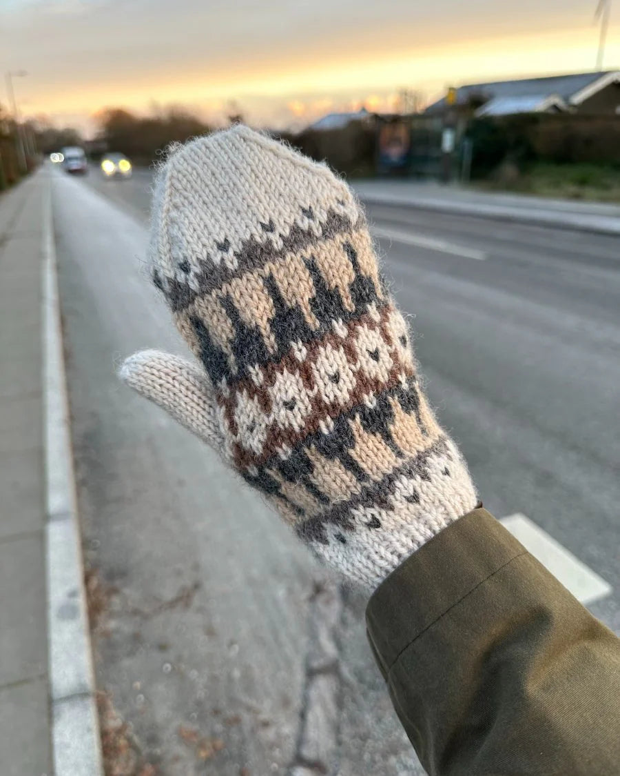 PetiteKnit Celeste Mittens- Schema