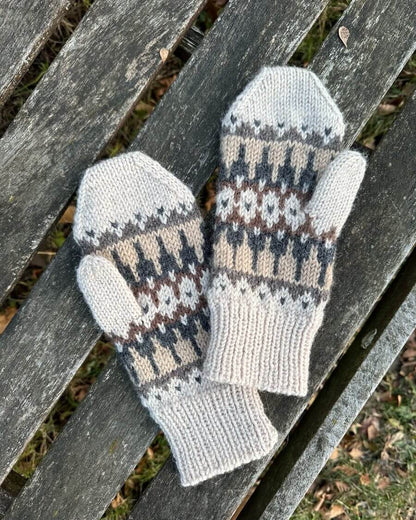 PetiteKnit Celeste Mittens- Schema
