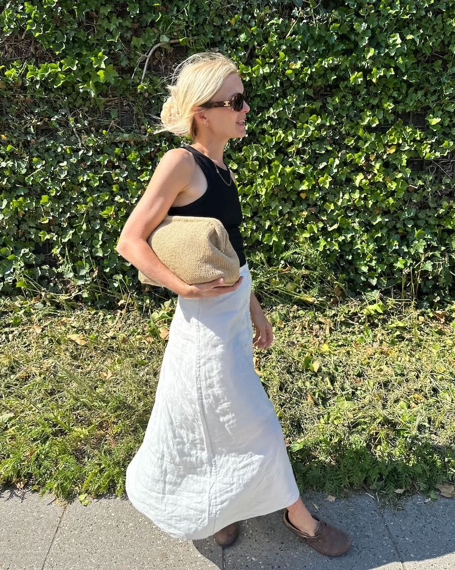 PetiteKnit pamušalas "Large frame clutch" (Juno bag)