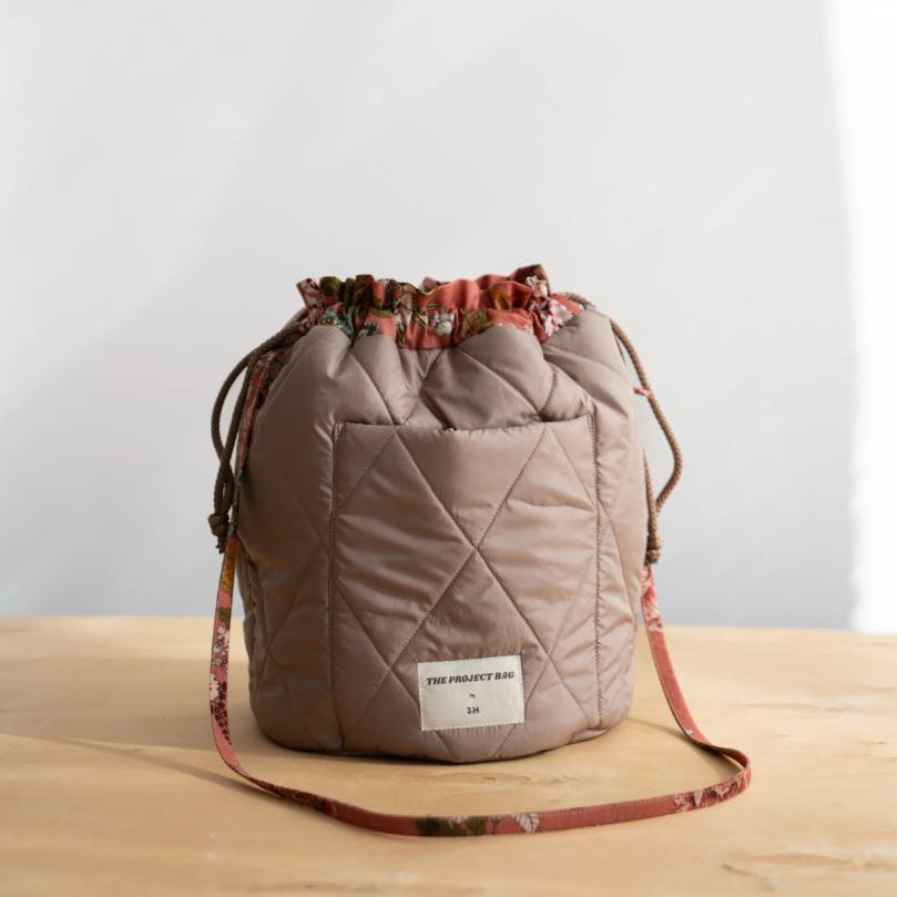 3.14 Cocoa Project Bag (Mezgėjos krepšys)