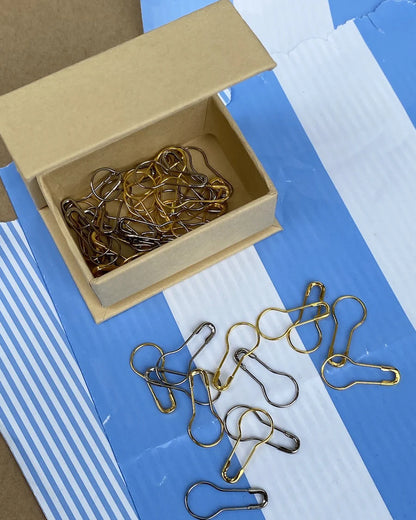 PetiteKnit metaliniai mezgimo žymekliai 50vnt.