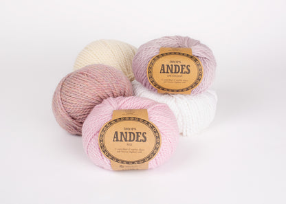 DROPS Andes mezgimo siūlai 100g (vilna, alpaka)