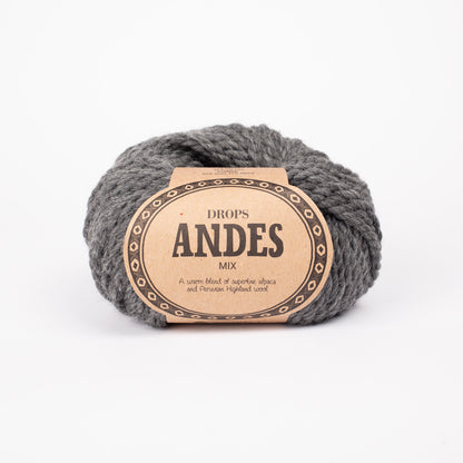 DROPS Andes mezgimo siūlai 100g (vilna, alpaka)