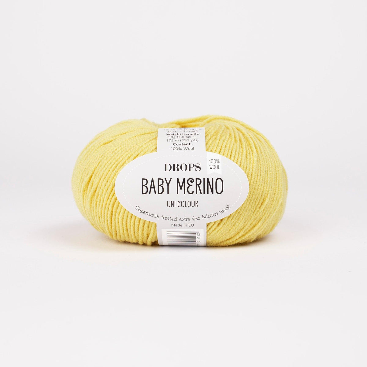 DROPS Baby Merino mezgimo siūlai 50g (merino vilna) - Pasaulio Siūlai