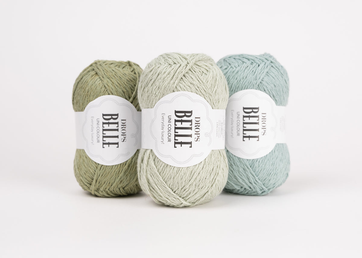 DROPS Belle diegi 50g (kokvilna, viskoze, lina)