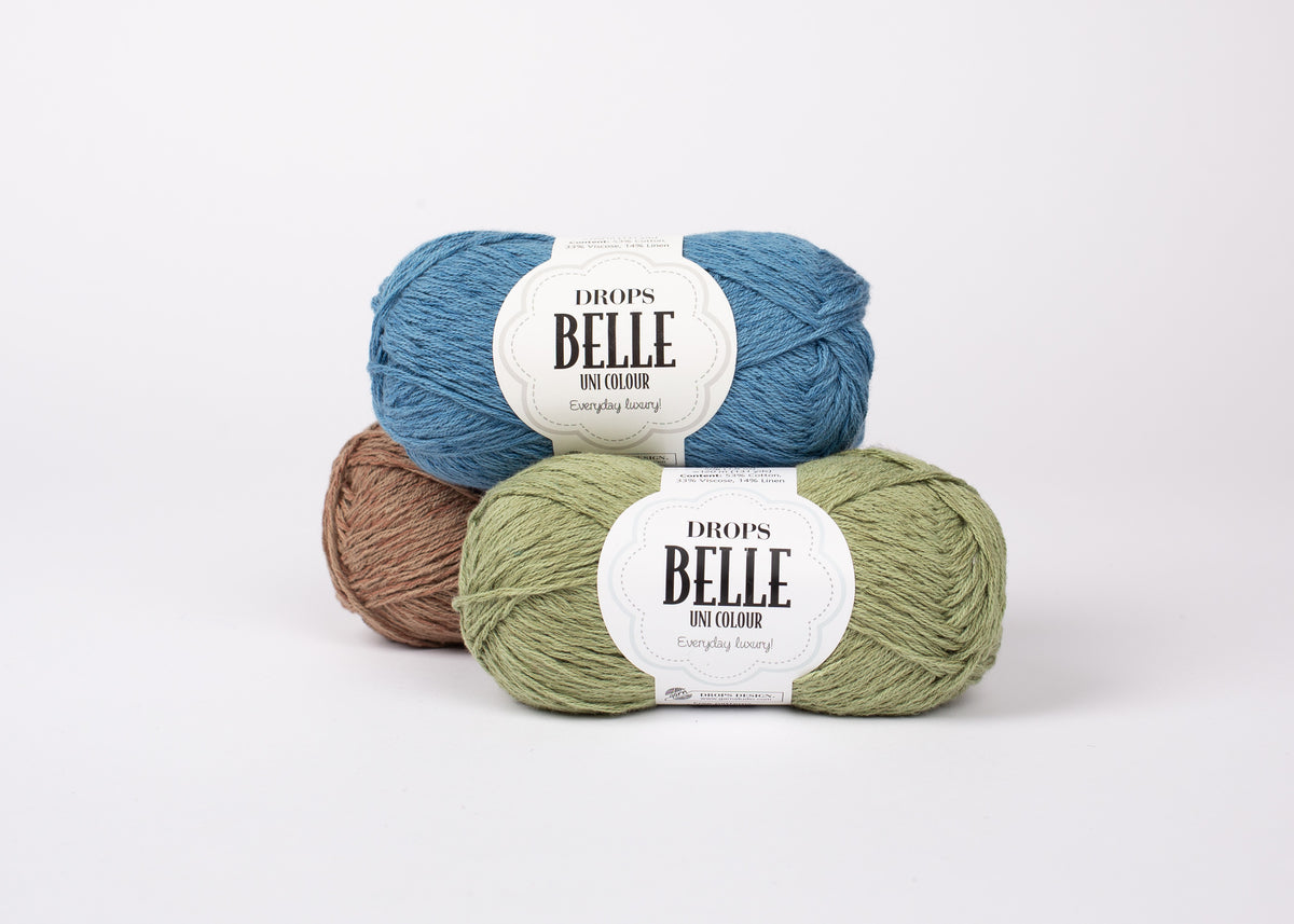 DROPS Belle diegi 50g (kokvilna, viskoze, lina)
