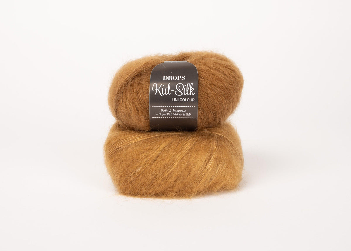 DROPS Kid-Silk mezgimo siūlai 25g (mohera, šilkas) - Pasaulio Siūlai