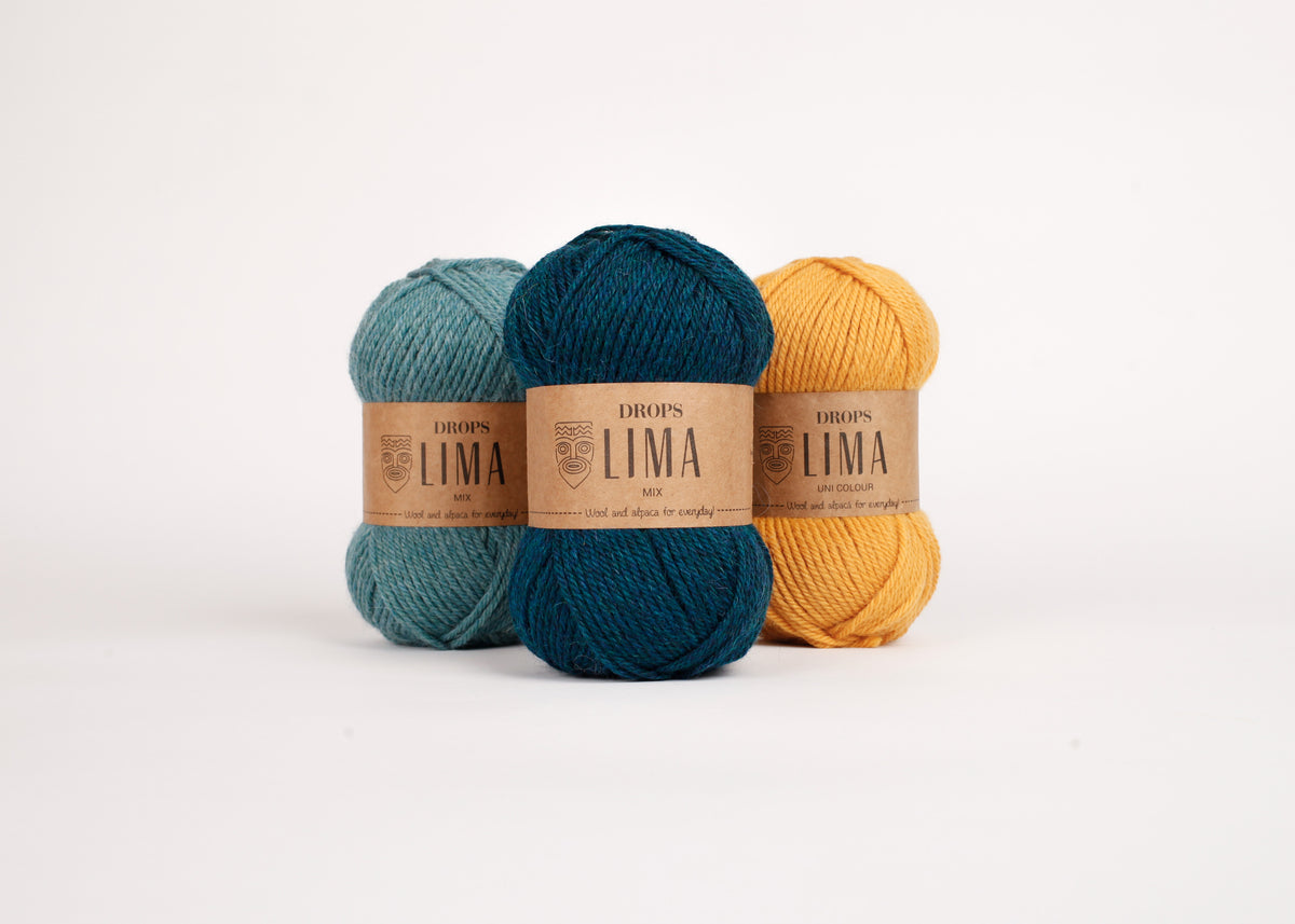 DROPS Lima mezgimo siūlai 50g (vilna, alpaka)