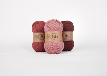 DROPS Lima mezgimo siūlai 50g (vilna, alpaka)