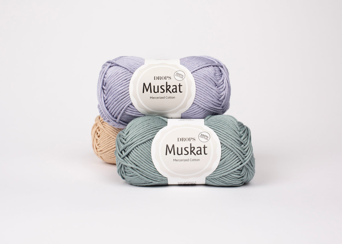 DROPS Muskat siūlai 50g (medvilnė)