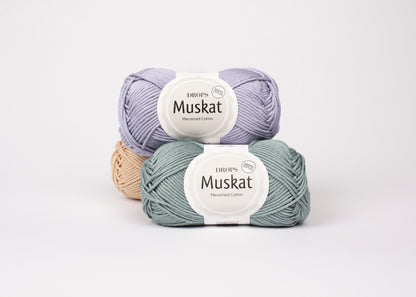 DROPS Muskat siūlai 50g (medvilnė)