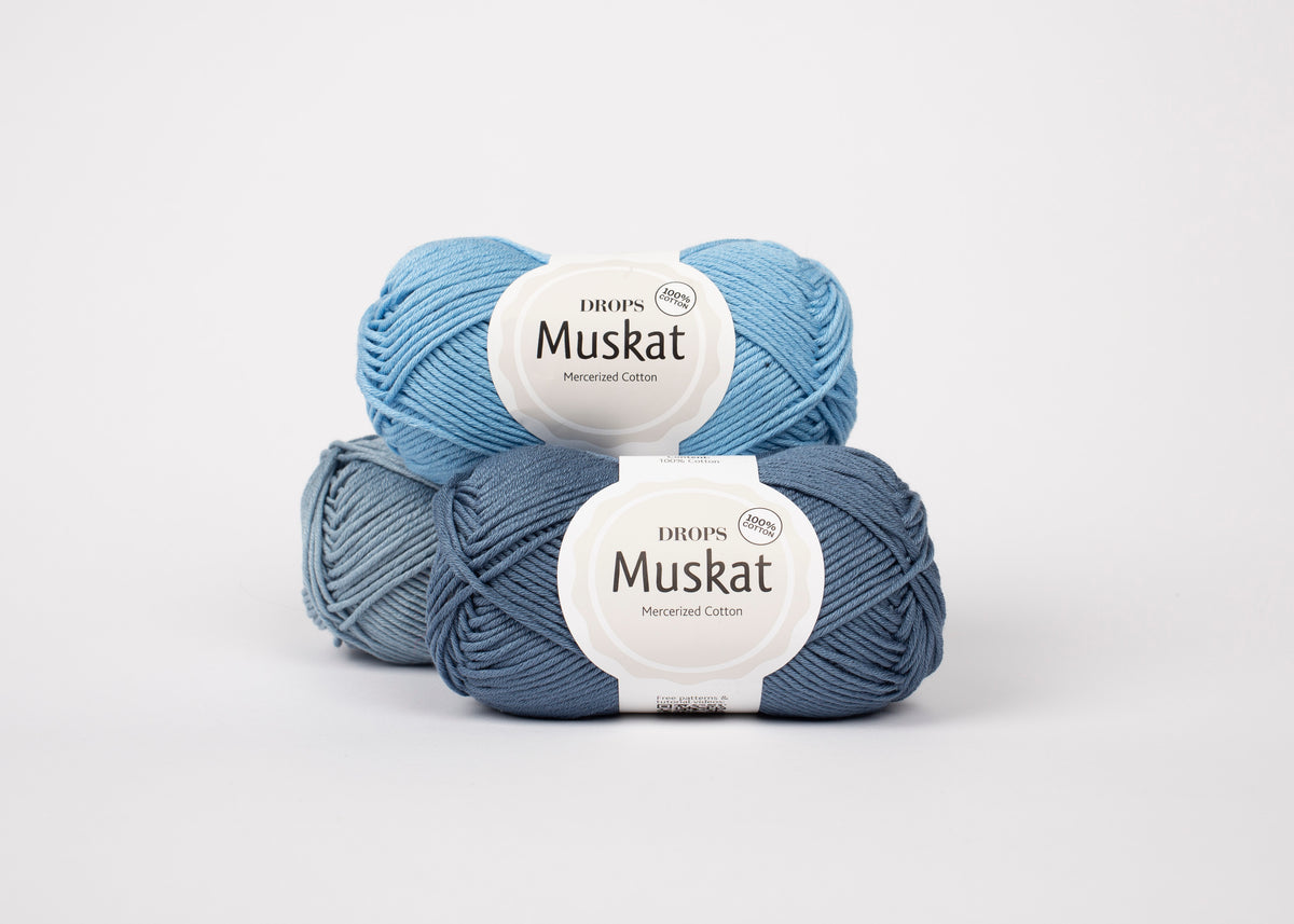 DROPS Muskat siūlai 50g (medvilnė)