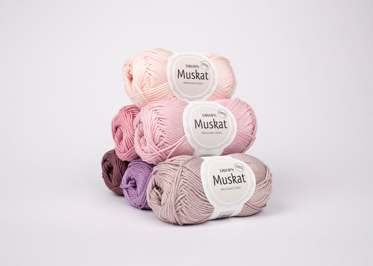 DROPS Muskat siūlai 50g (medvilnė)