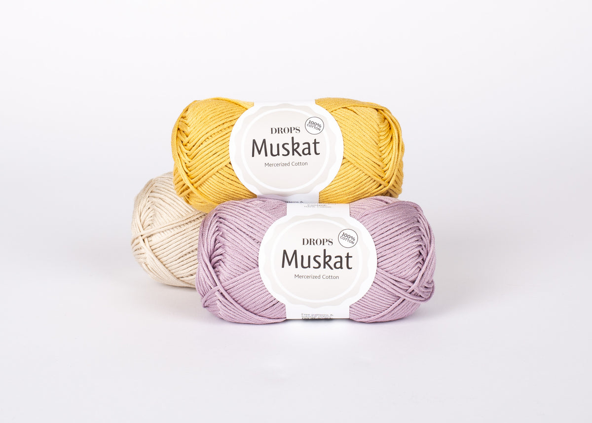 DROPS Muskat siūlai 50g (medvilnė)