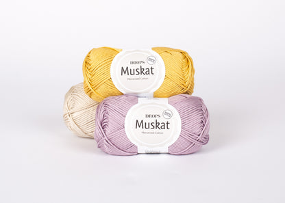 DROPS Muskat siūlai 50g (medvilnė)