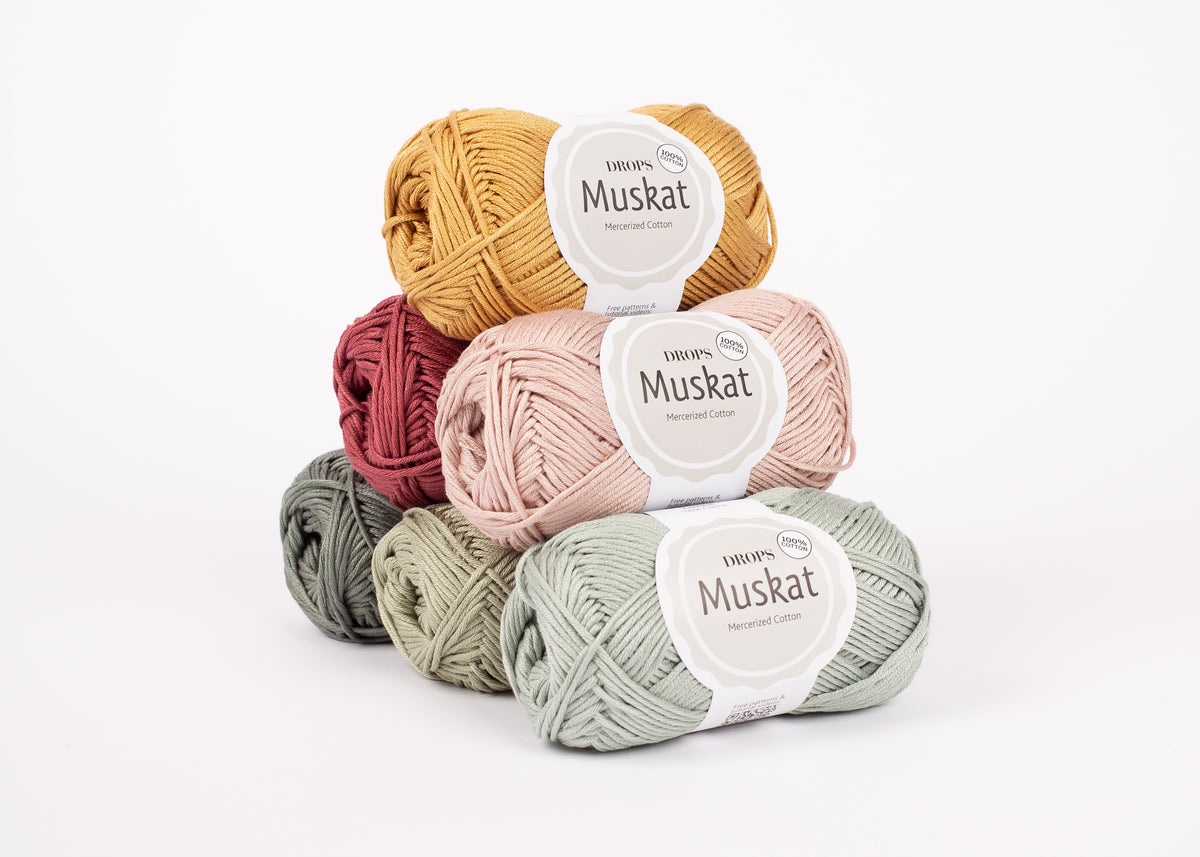 DROPS Muskat siūlai 50g (medvilnė)