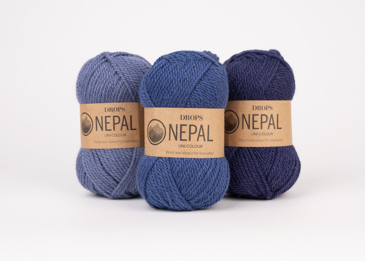 DROPS Nepal knitting yarn 50g (wool, alpaca)