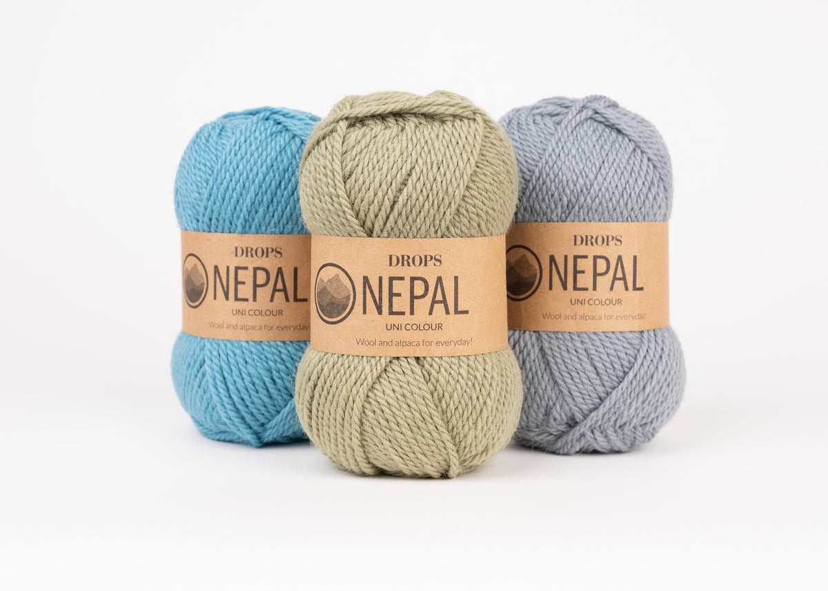 DROPS Nepal knitting yarn 50g (wool, alpaca)