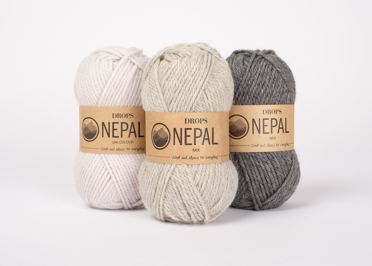 DROPS Nepal knitting yarn 50g (wool, alpaca)
