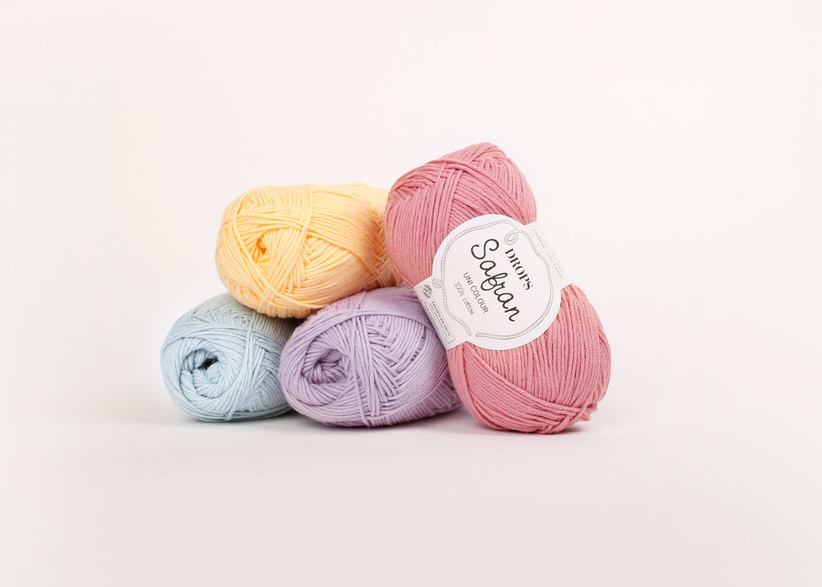 DROPS Safran siūlai 50g (medvilnė)