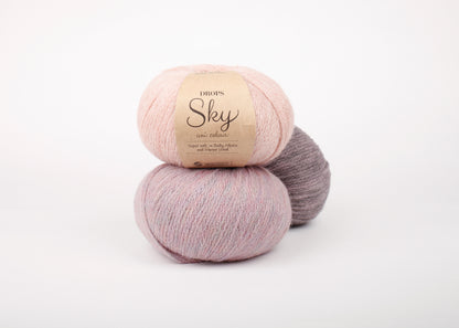 DROPS Sky knitting yarn 50g (alpaca, wool, polyamide)