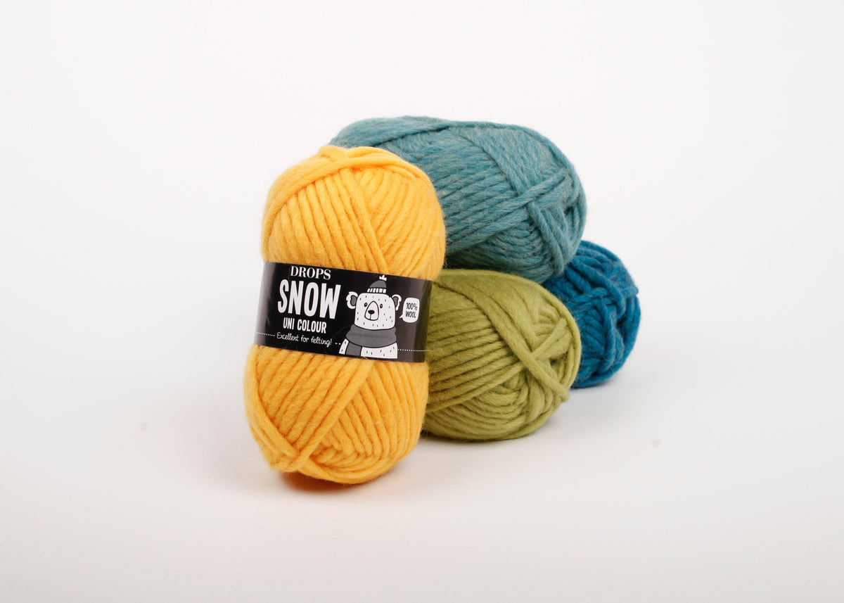 DROPS Snow mezgimo siūlai 50g (vilna) - Pasaulio Siūlai