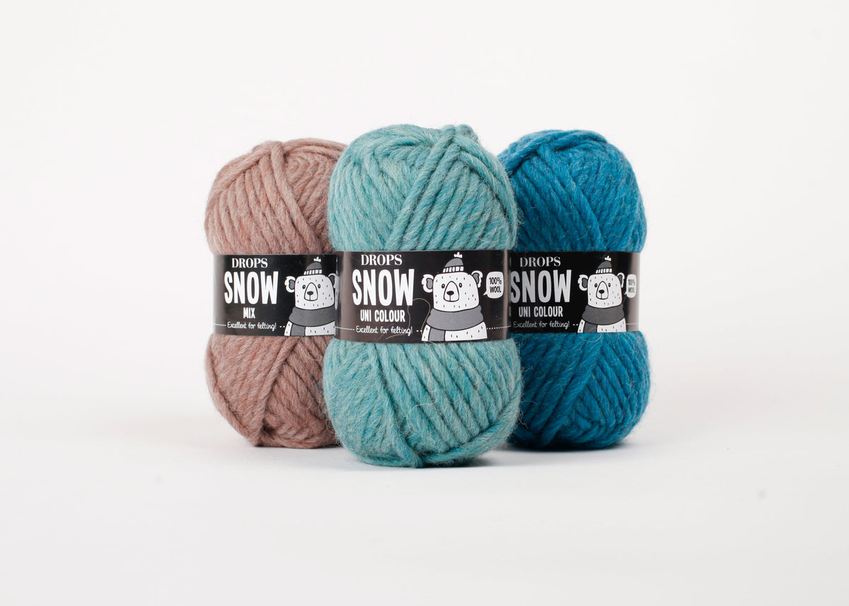 DROPS Snow mezgimo siūlai 50g (vilna) - Pasaulio Siūlai