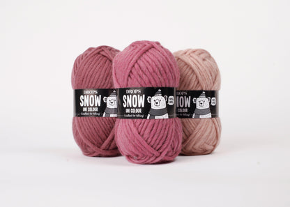 DROPS Snow mezgimo siūlai 50g (vilna) - Pasaulio Siūlai
