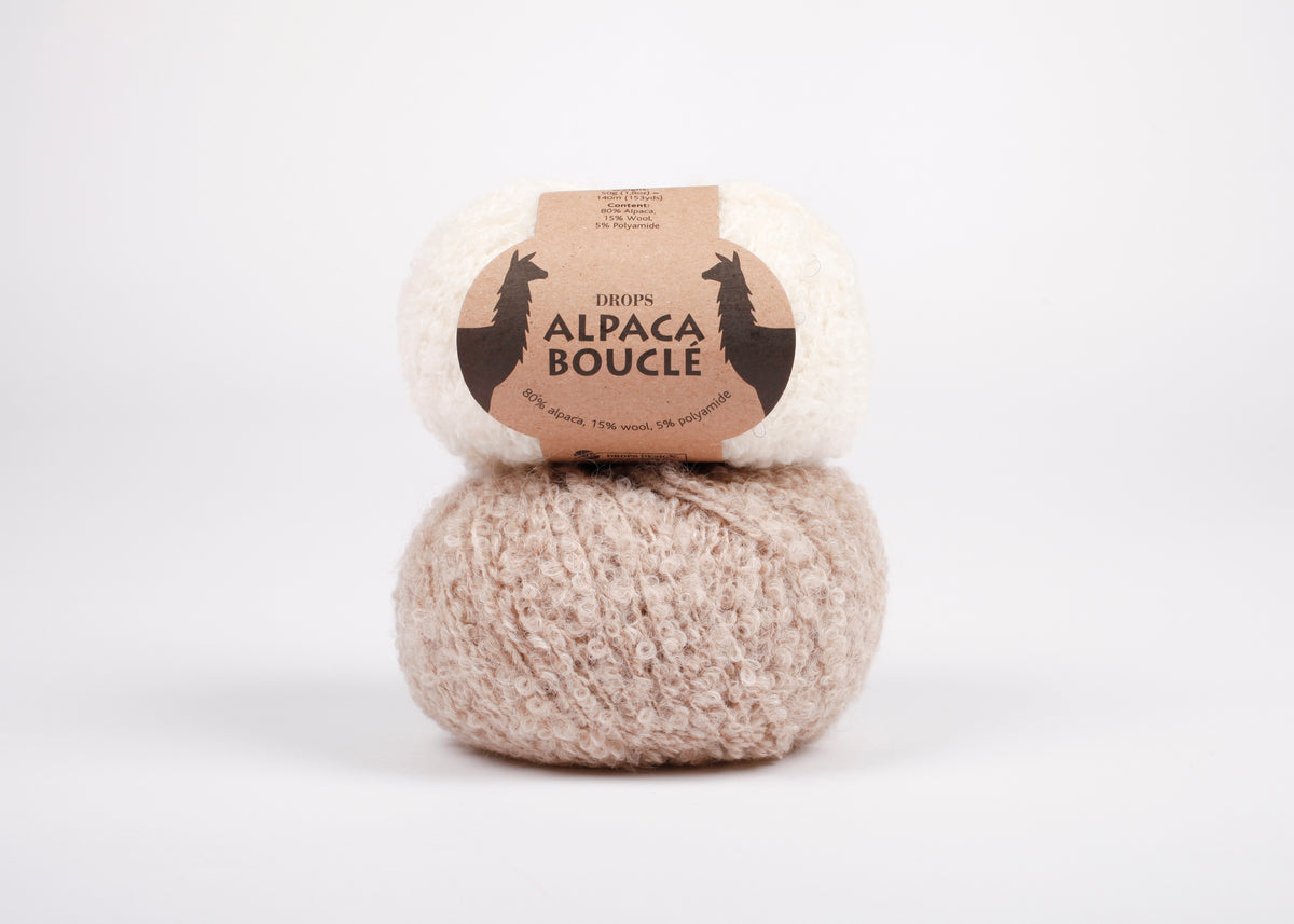 DROPS Alpaca Boucle 50g (alpakos, vilna)