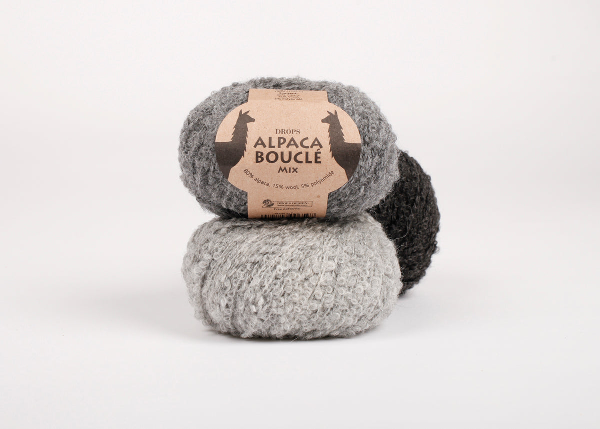 DROPS Alpaca Boucle 50g (alpakos, vilna)