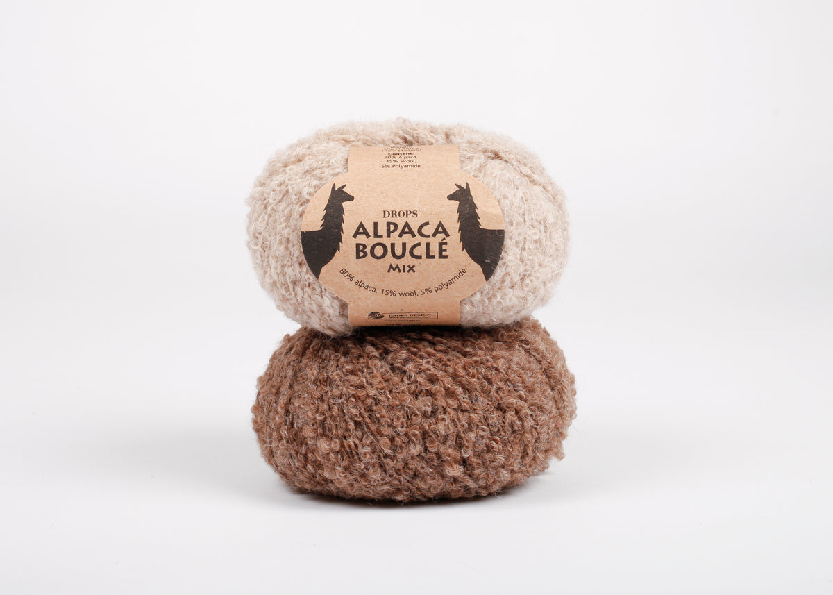 DROPS Alpaca Boucle 50g (alpakos, vilna)