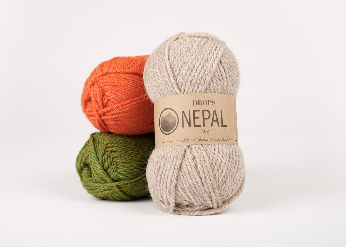 DROPS Nepal knitting yarn 50g (wool, alpaca)