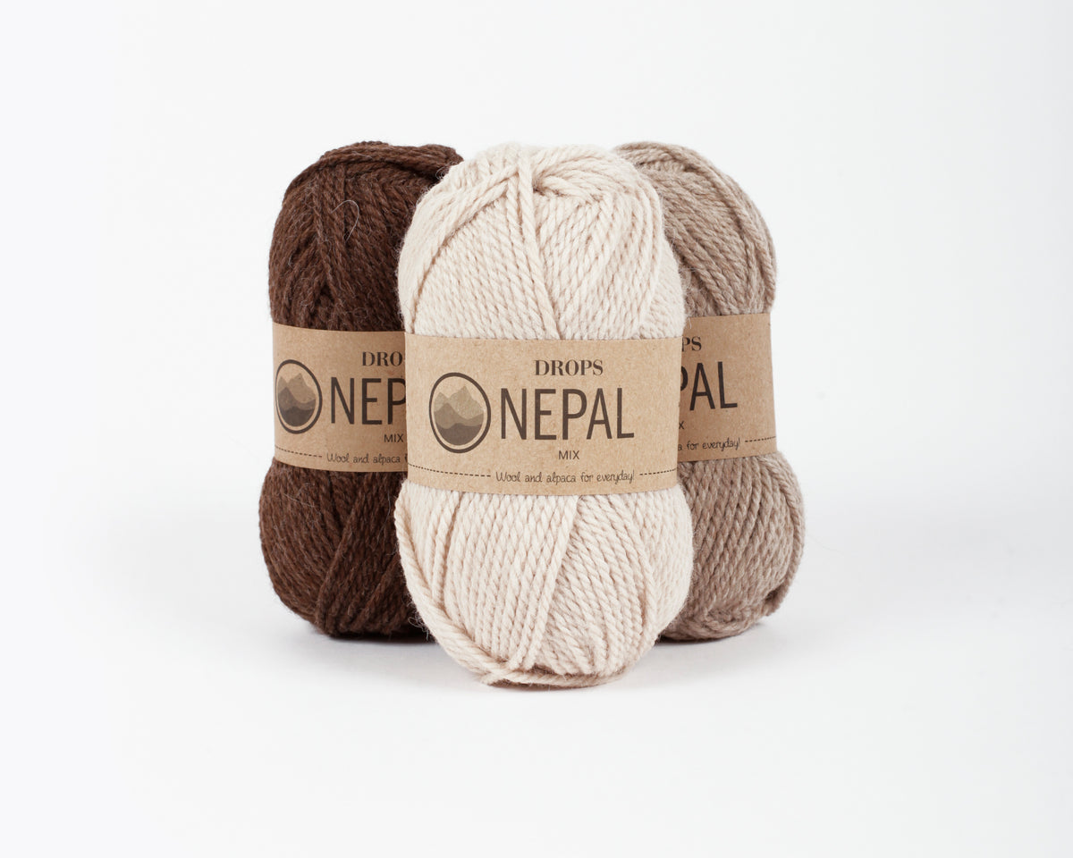 DROPS Nepal knitting yarn 50g (wool, alpaca)