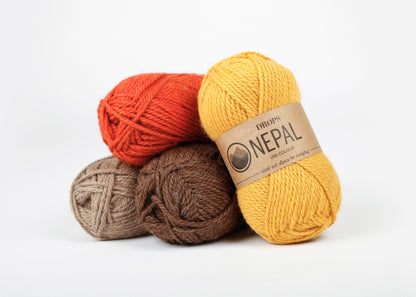 DROPS Nepal knitting yarn 50g (wool, alpaca)