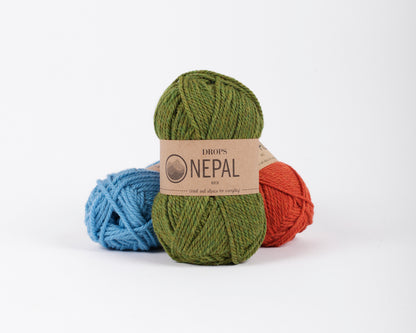DROPS Nepal knitting yarn 50g (wool, alpaca)
