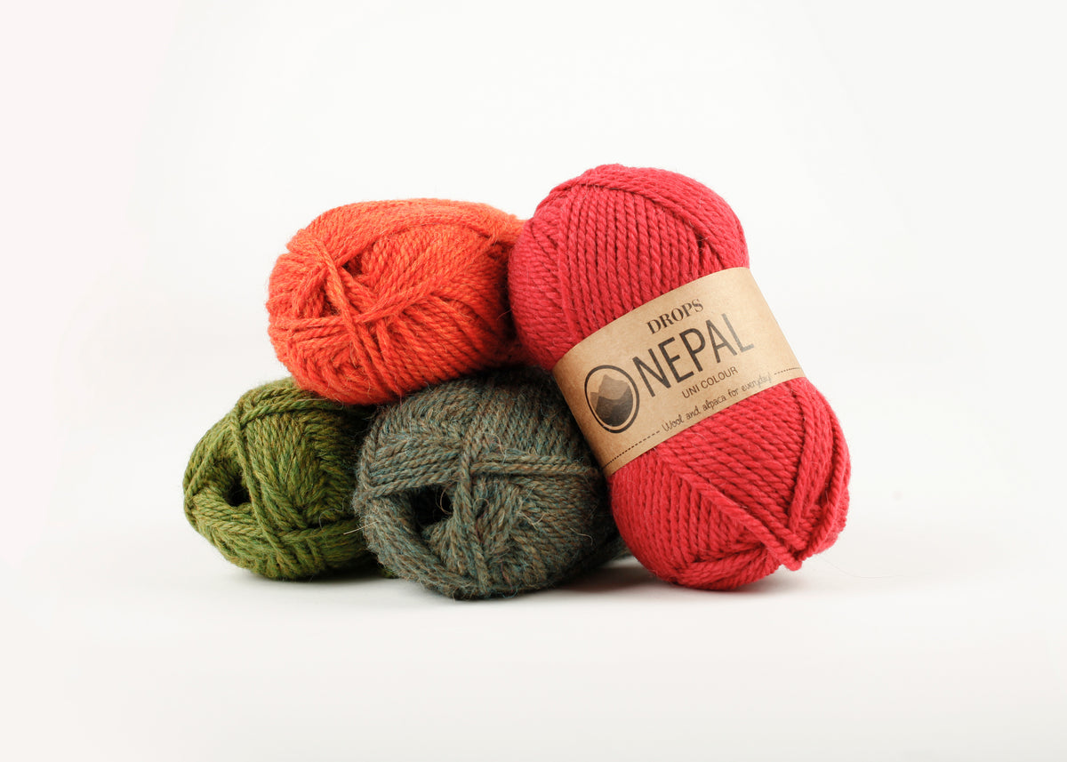 DROPS Nepal knitting yarn 50g (wool, alpaca)