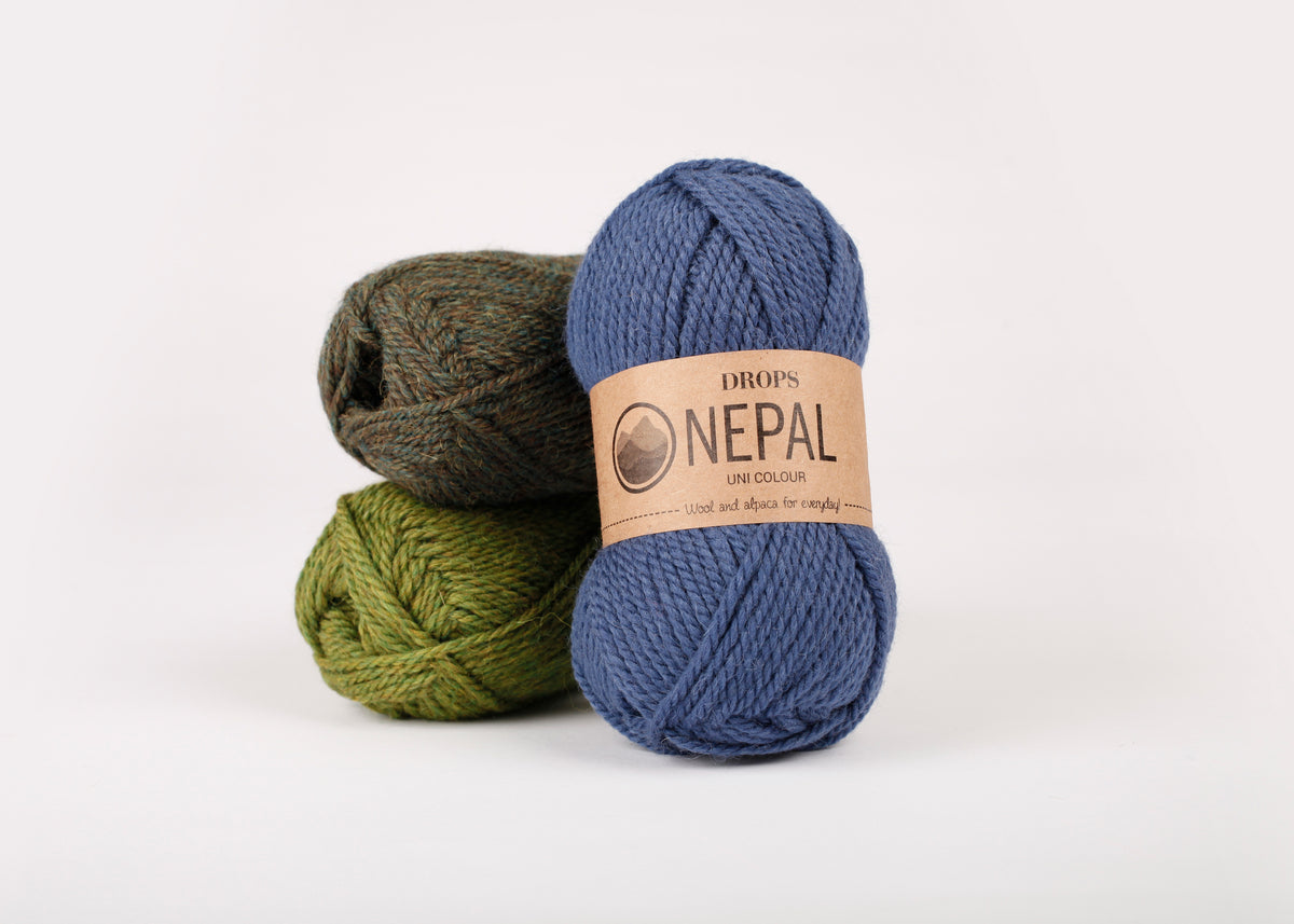 DROPS Nepal knitting yarn 50g (wool, alpaca)