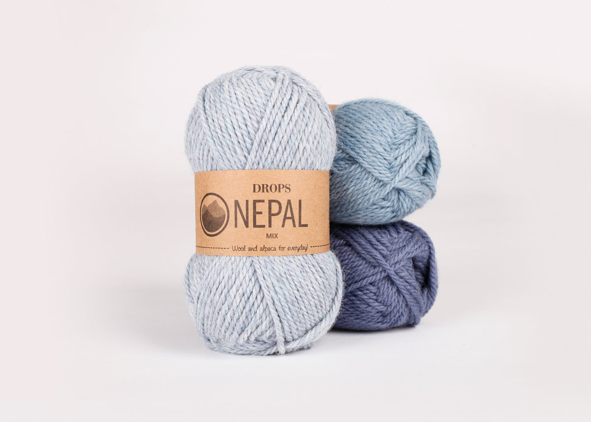 DROPS Nepal knitting yarn 50g (wool, alpaca)