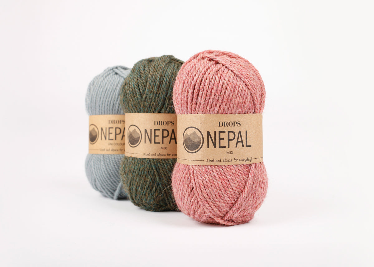 DROPS Nepal knitting yarn 50g (wool, alpaca)
