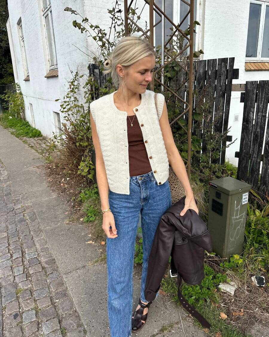 PetiteKnit Esther Vest - Schema