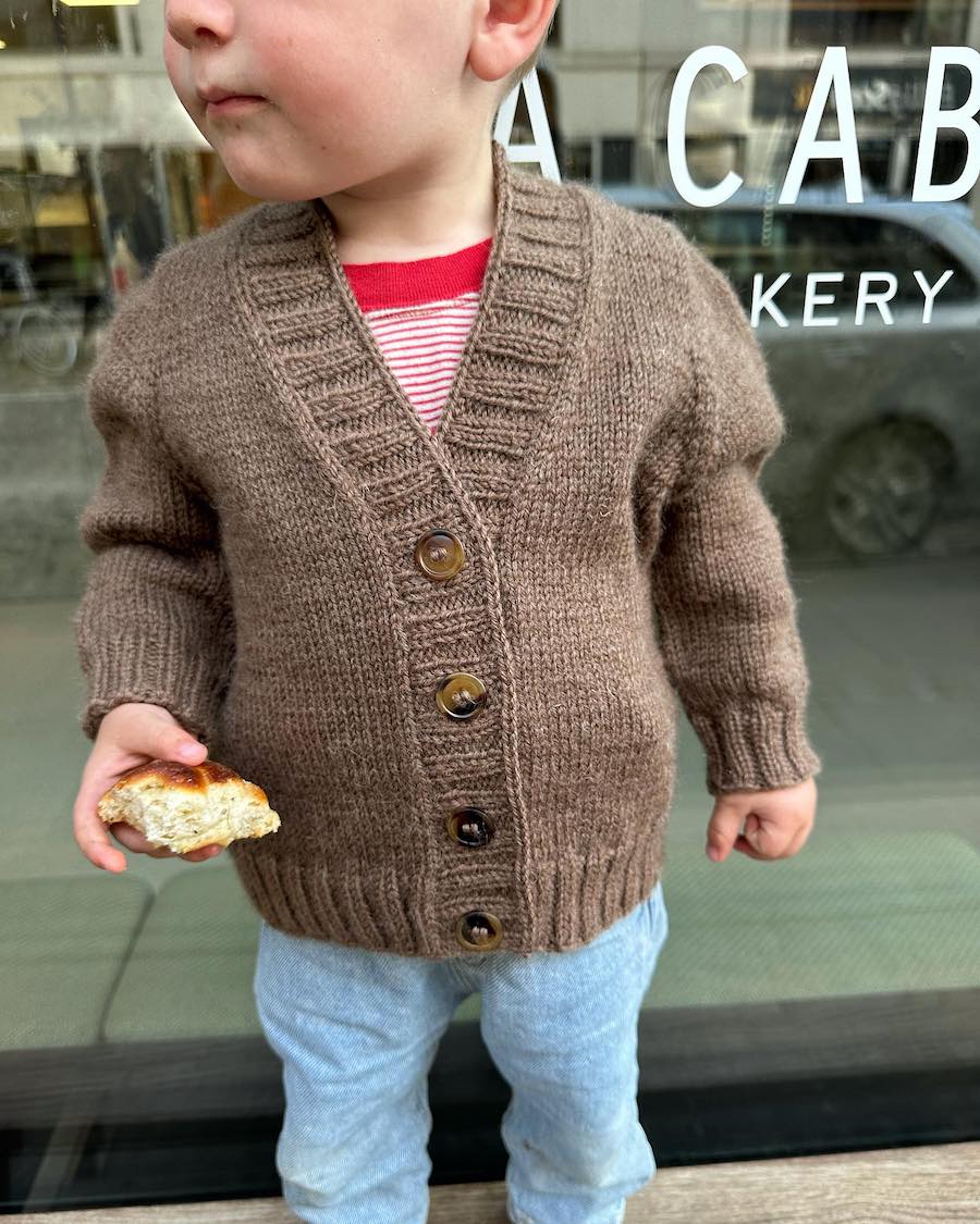 PetiteKnit Eva Cardigan Junior - Schema