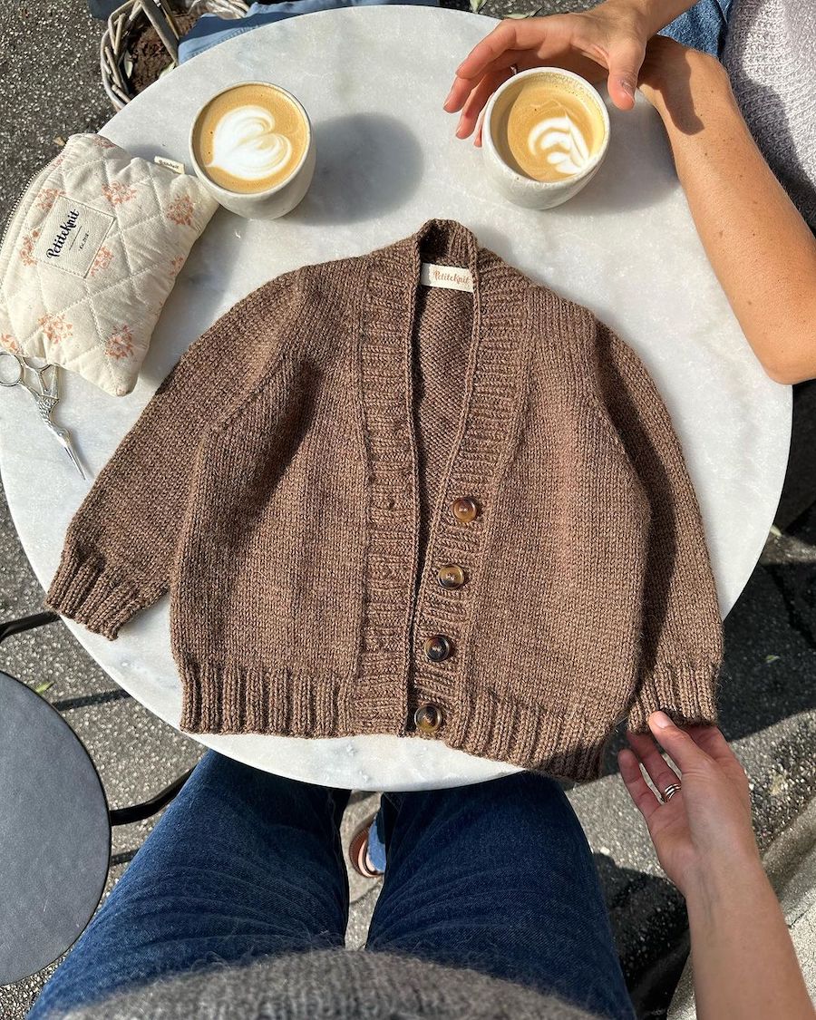 PetiteKnit Eva Cardigan Junior - Schema