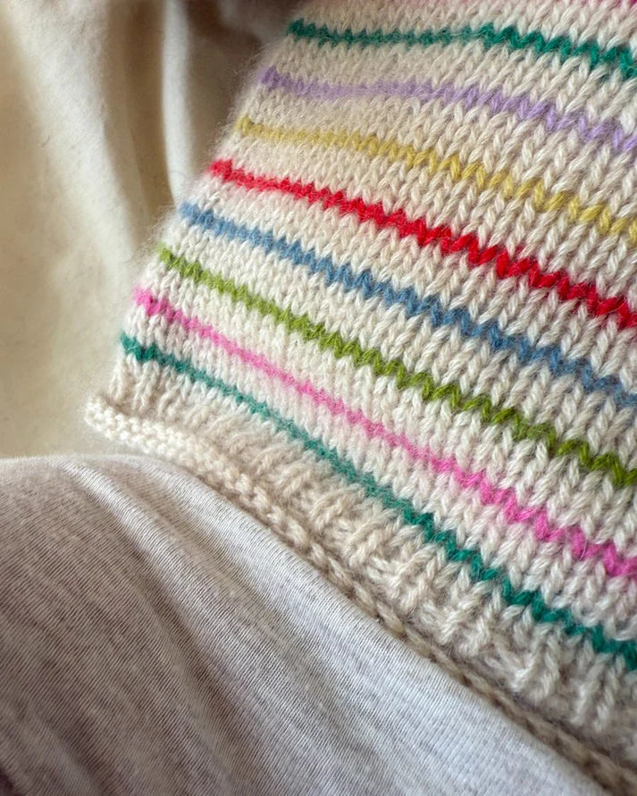 PetiteKnit Frankie Sweater Baby - Schema