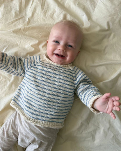 PetiteKnit Frankie Sweater Baby - Schema