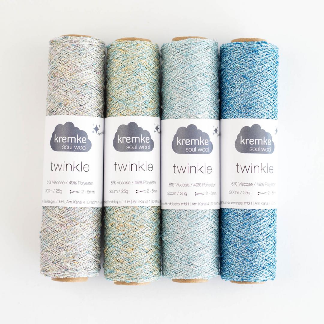Kremke Twinkle 25g (viskozė, poliesteris)