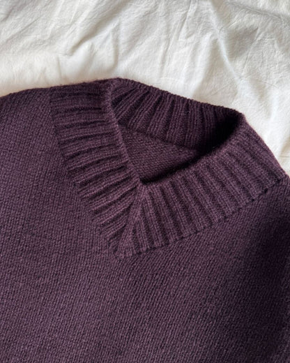 PetiteKnit Hannah Sweater V-neck - Schema