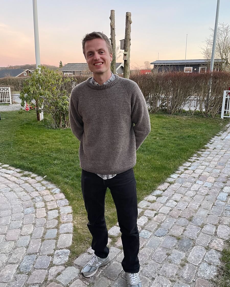 PetiteKnit Hanstholm Sweater Man - Schema