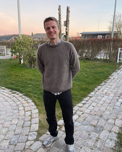 PetiteKnit Hanstholm Sweater Man - Schema