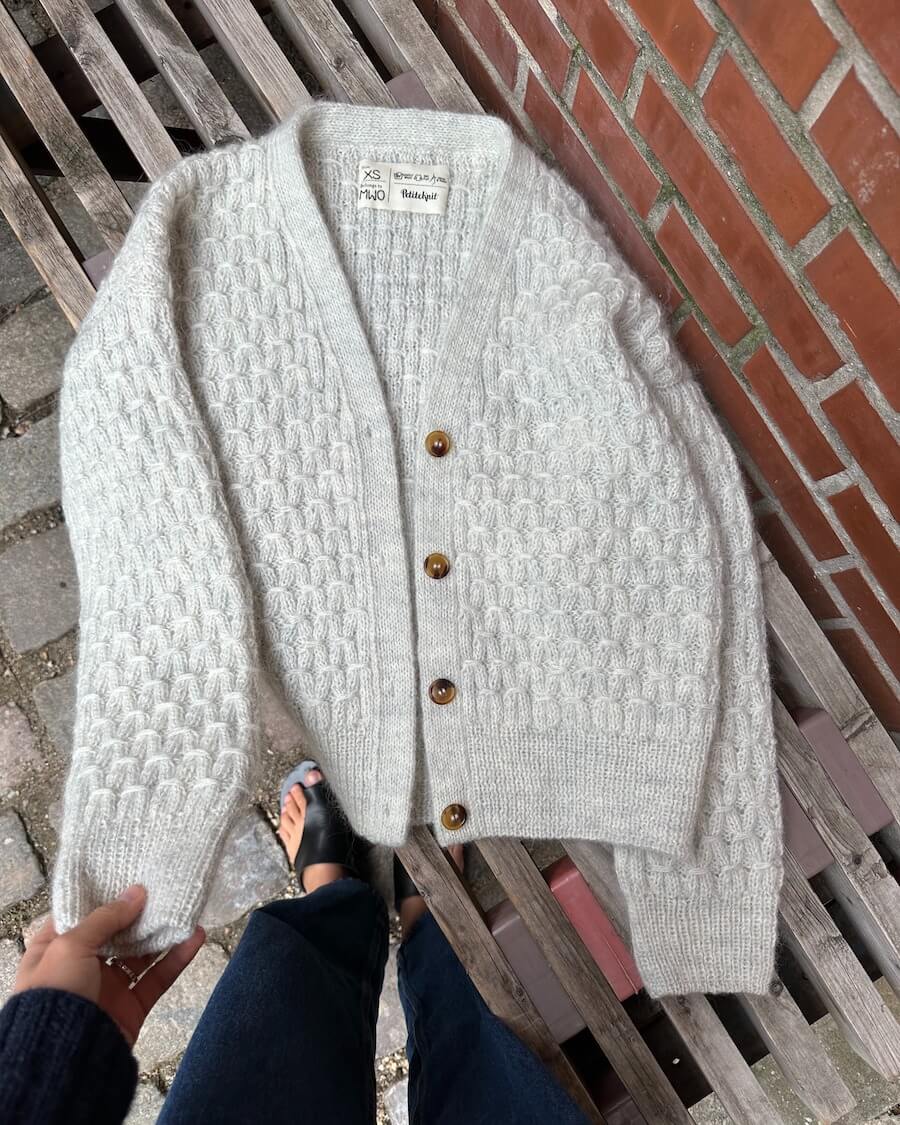 PetiteKnit Jenny Jacket V-neck - Schema
